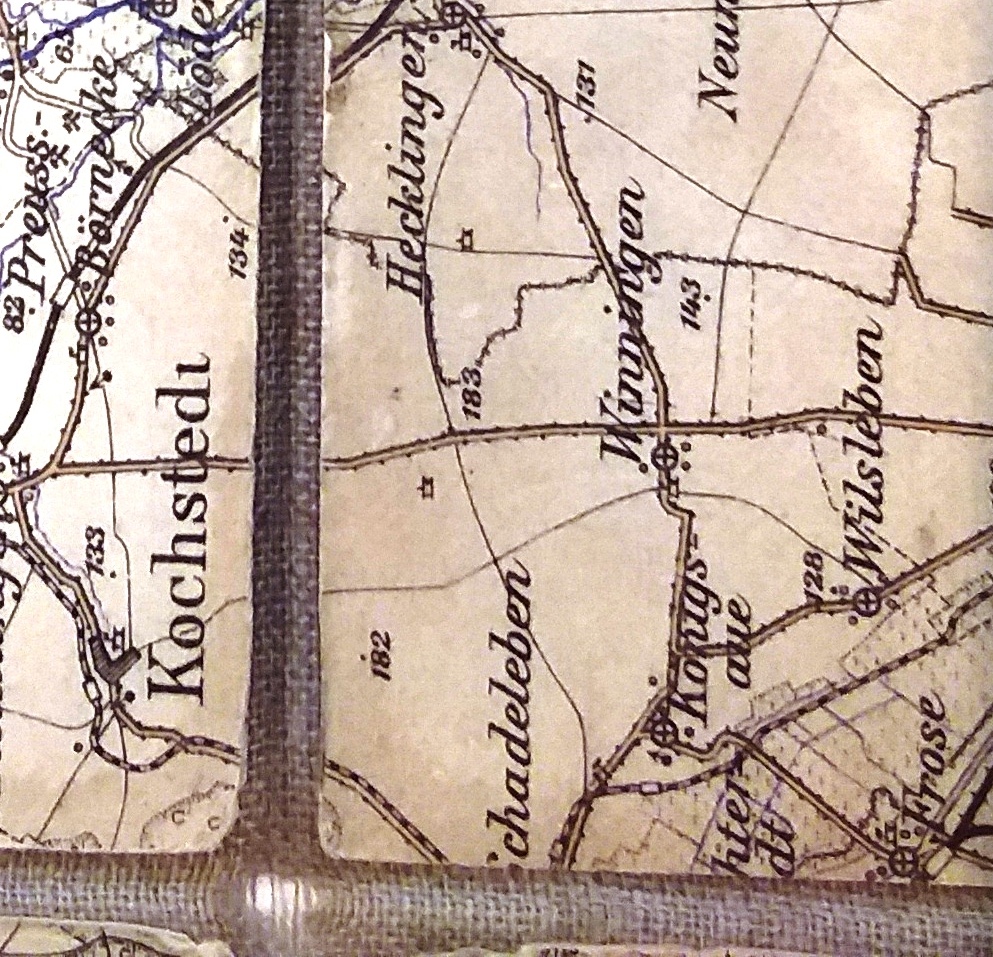 Kartenauszug 1903 