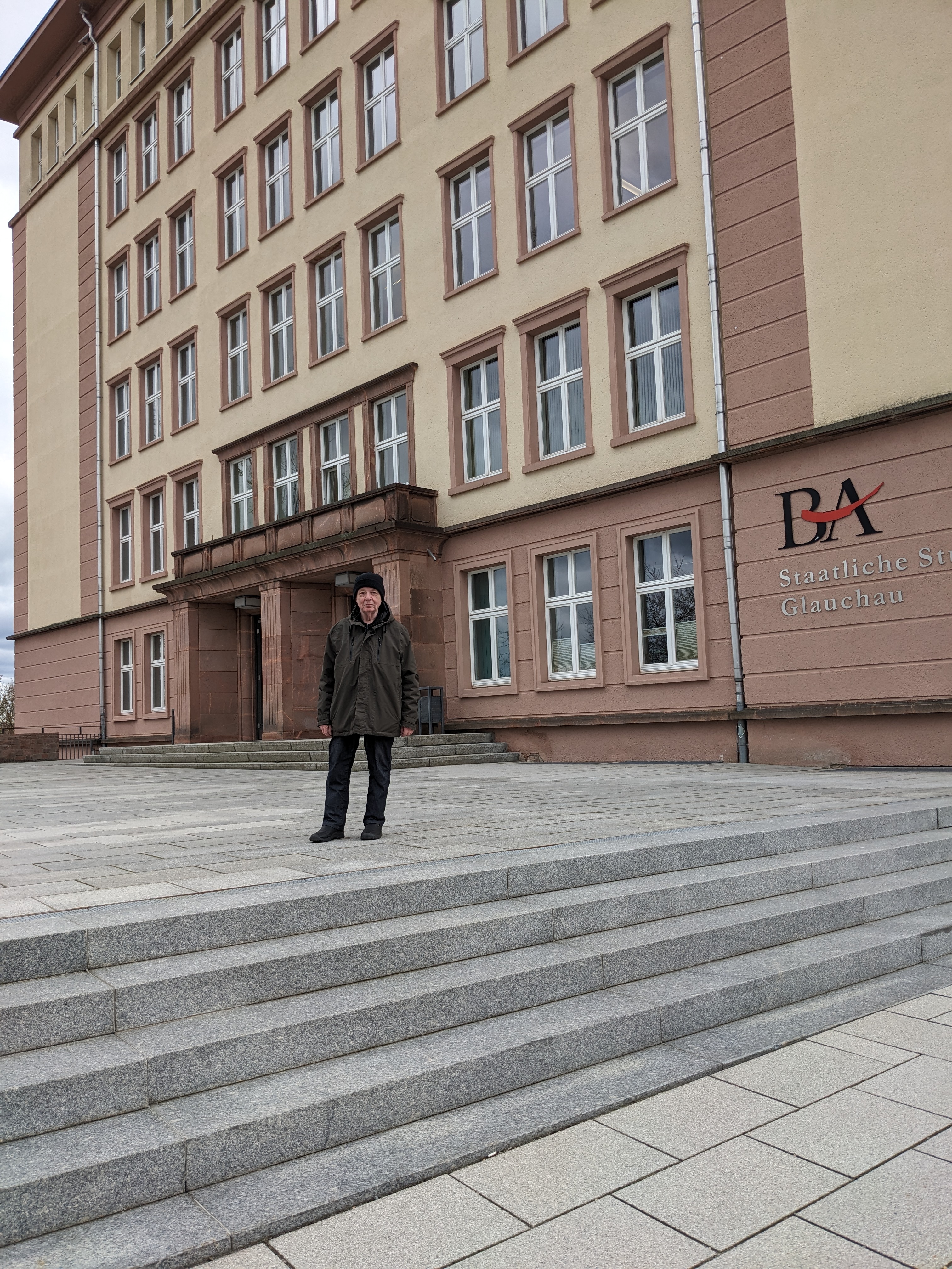 Glauchau HB beim  IS Eingang 