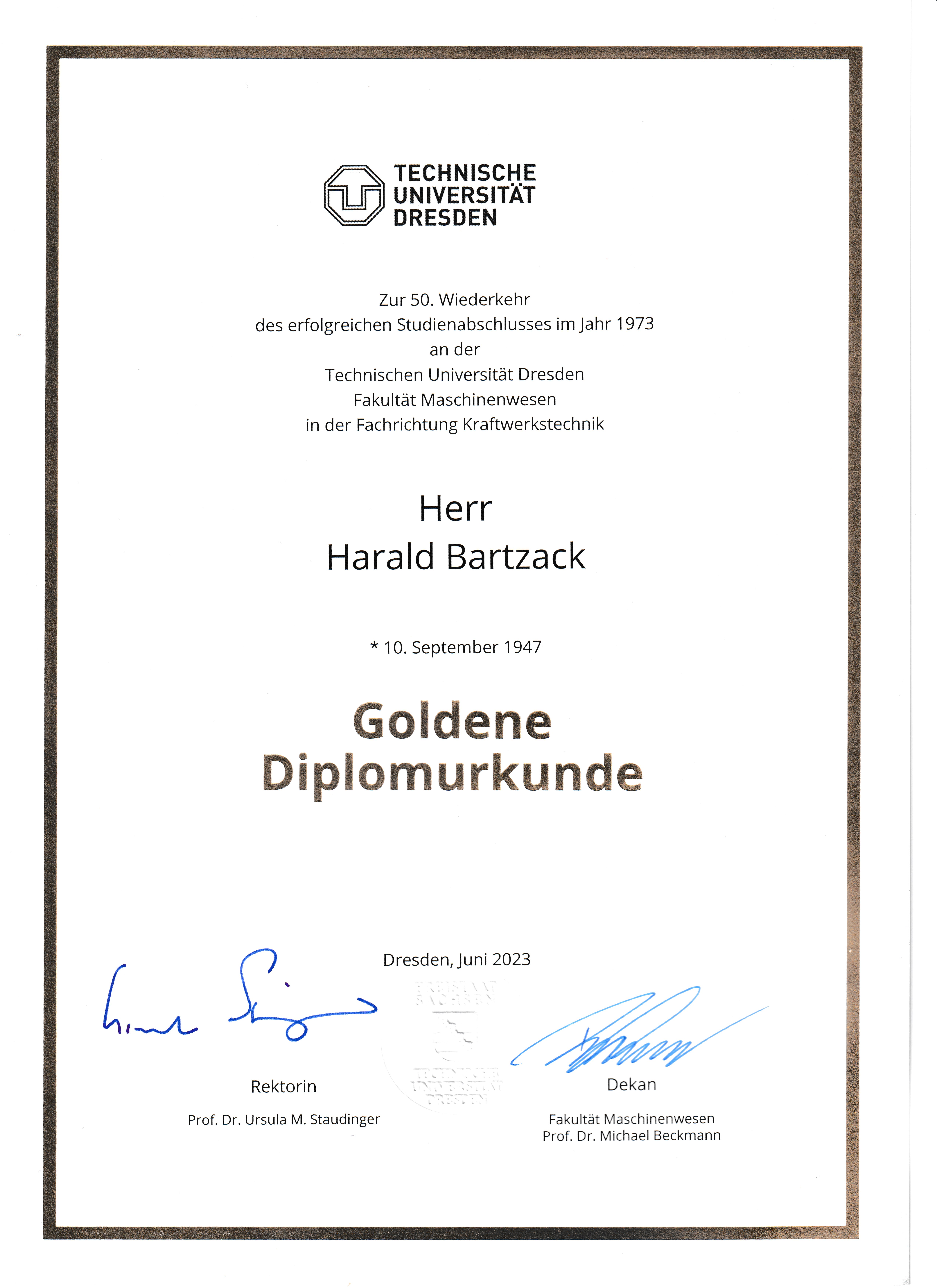 TU Dresden 2023 