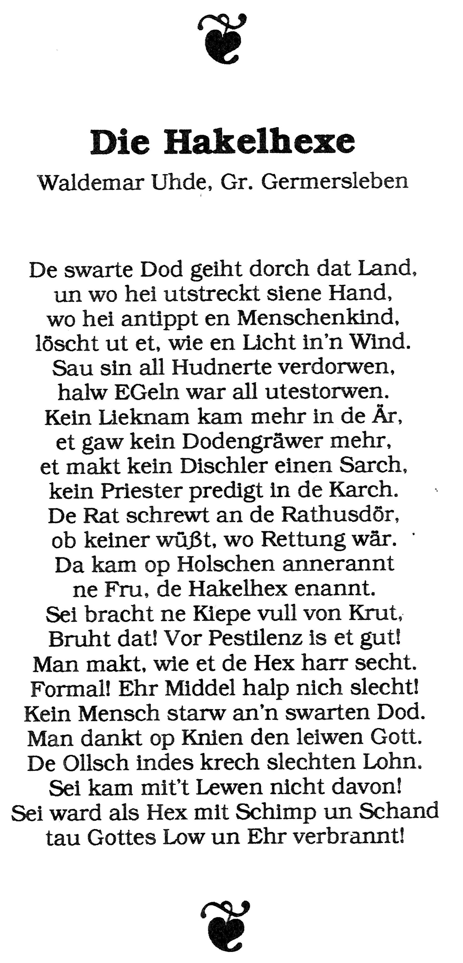 Hakelhexe 