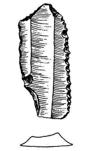 Feuersteinklinge von Westeregeln 
