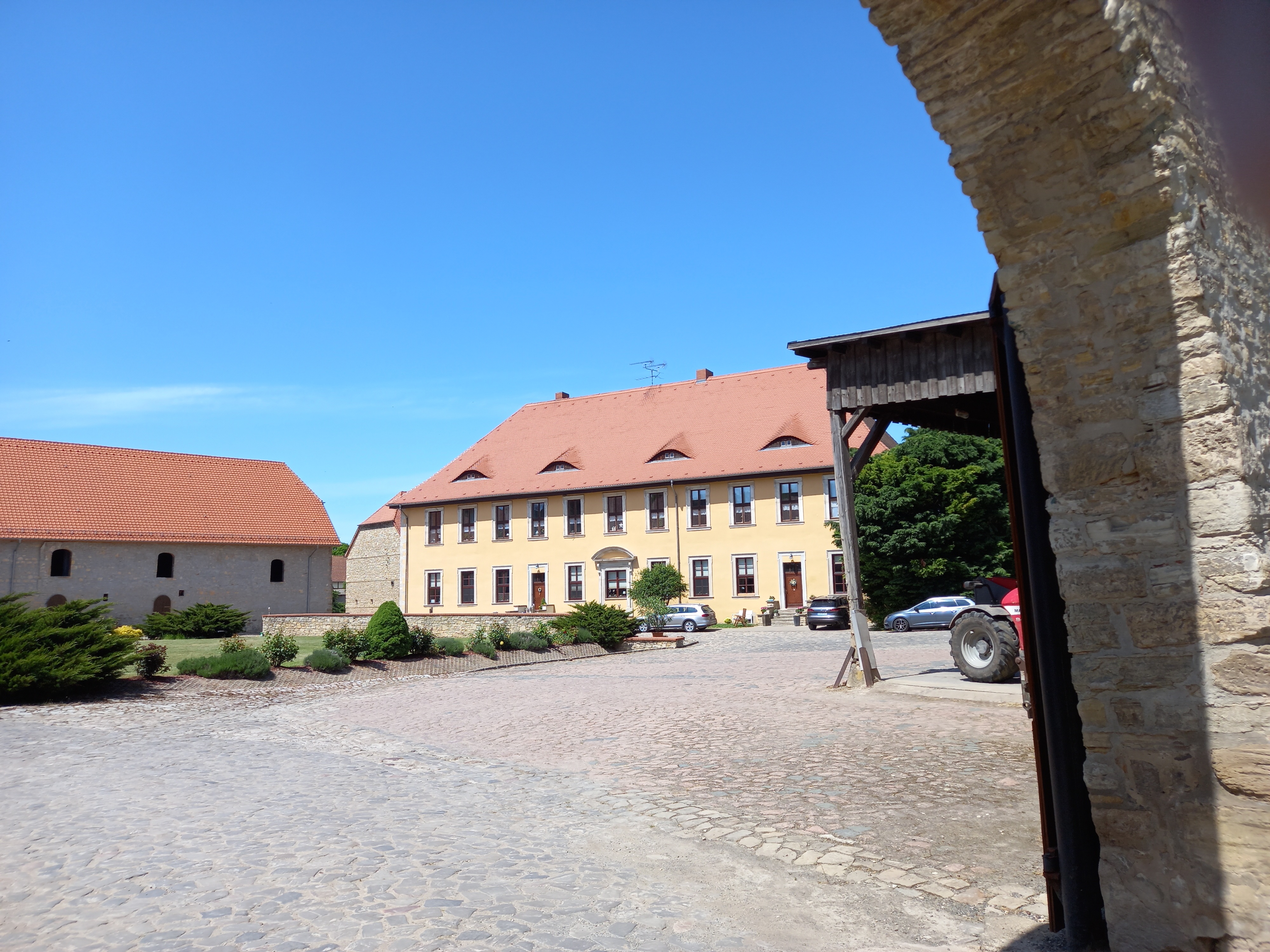 Bernadotte im Herrenhaus. 