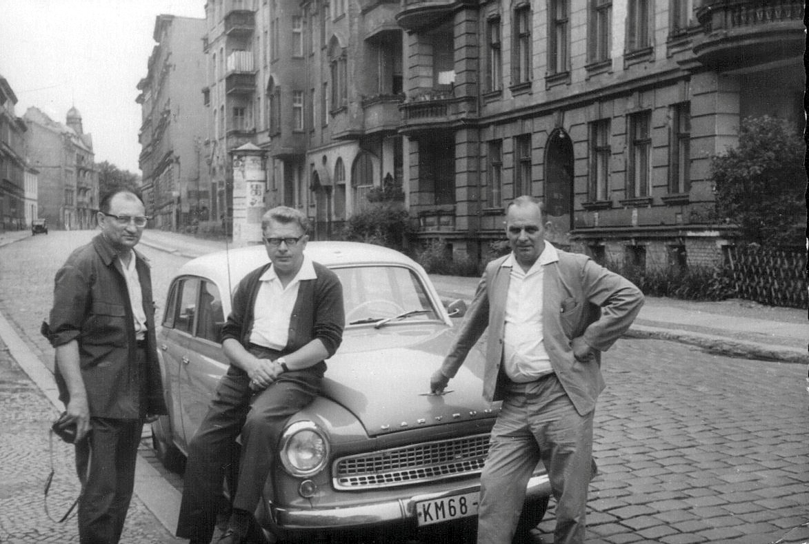 Karl Bartzack auf Betriensfahrt 