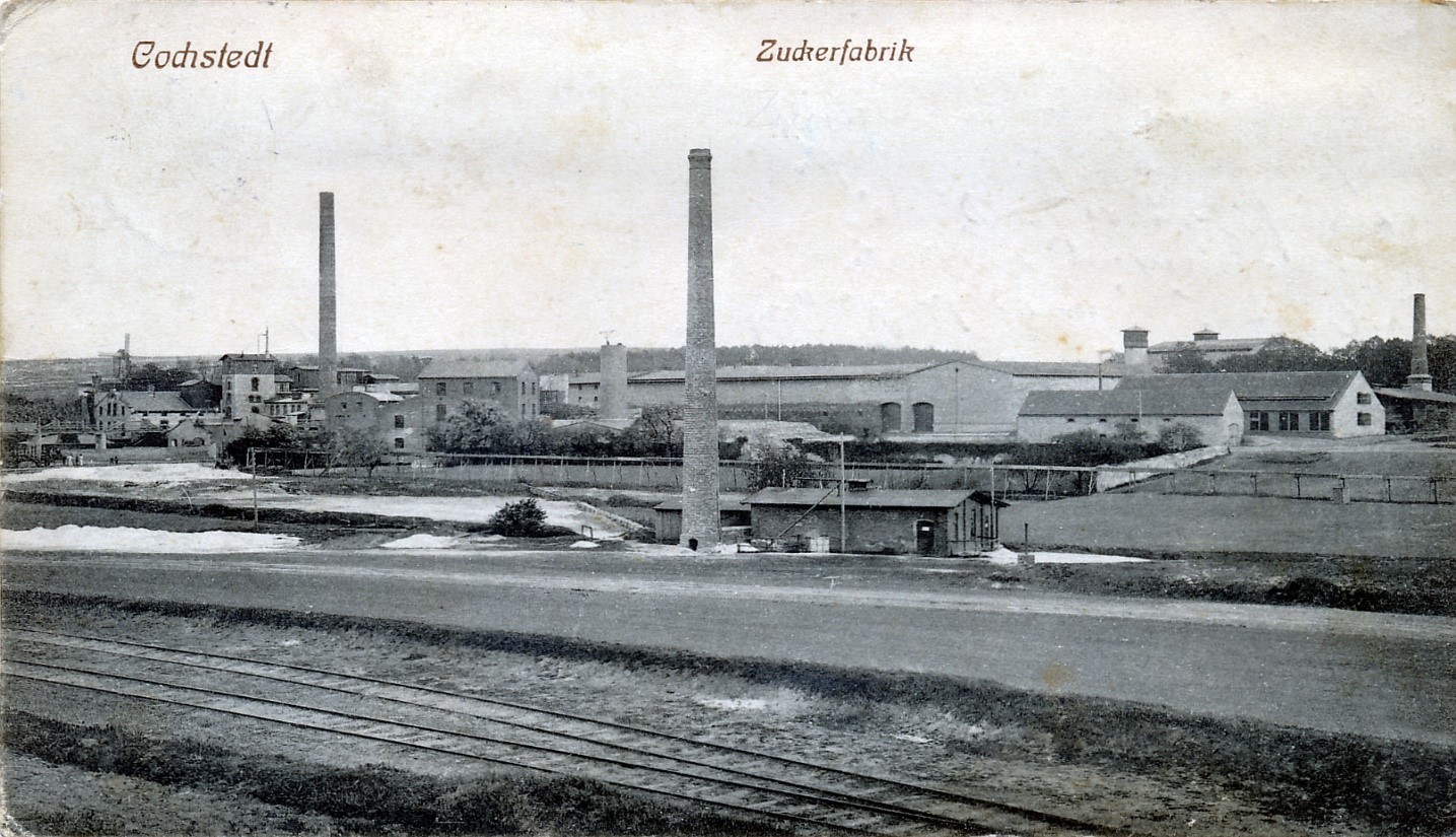 Bild-8,Zuckerfabrik--mit-Gleisanlagen-1918 